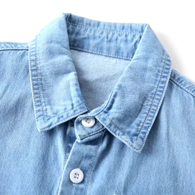 Camisa Infantil menino jeans, camisa infantil jeans para menino, camisa infantil masculina estilo jeans, camisa infantil casual jeans