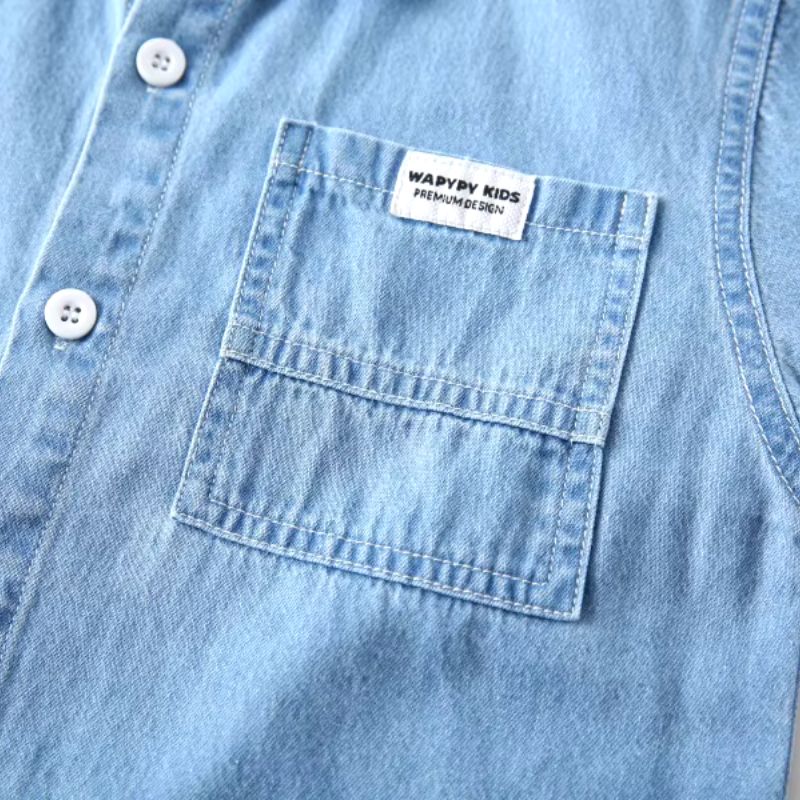 Camisa Infantil menino jeans, camisa infantil jeans para menino, camisa infantil masculina estilo jeans, camisa infantil casual jeans