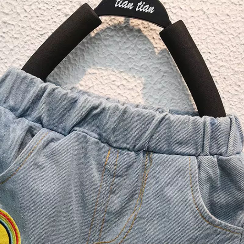 Conjunto Infantil Menino Casual Astronauta Camiseta/Short Bambino