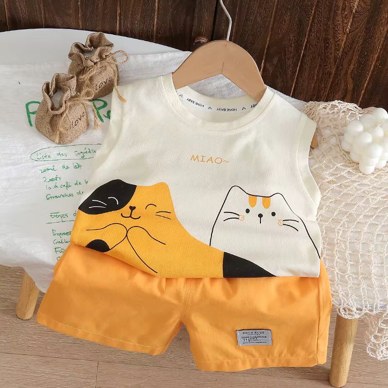 Conjunto Infantil Masculino regata/short, conjunto infantil menino, conjunto infantil de verão, conjunto infantil casual de algodão, conjunto infantil casual, Conjunto Infantil Masculino de verão