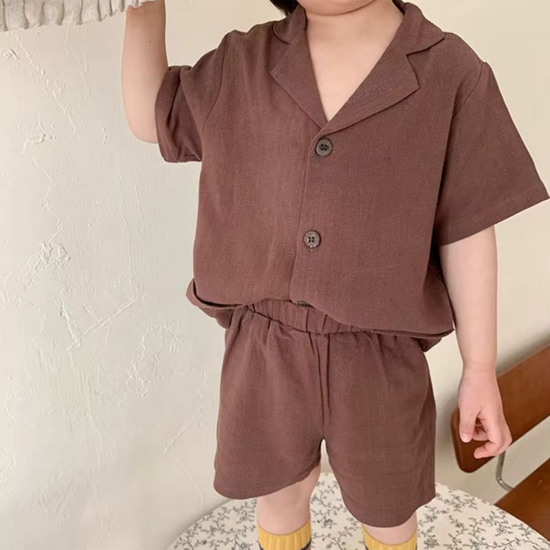 Conjunto infantil masculino, conjunto infantil camisa/short listrado, conjunto infantil de verão, conjunto infantil casual, conjunto infantil menino
