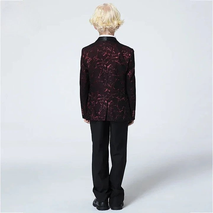 Terno Infantil Masculino, Terno Infantil Estampado Vermelho, Terno Masculino infantil, Terno masculino infantil vermelho