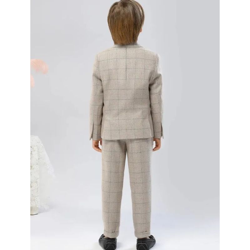 Terno infantil masculino transpassado, terno infantil masculino xadrez, terno infantil menino xadrez vintage, terno infantil menino xadrez traspassado
