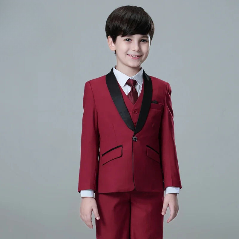 Terninho, Terninho Vermelho, Terno Infantil, Terno Infantil Vermelho