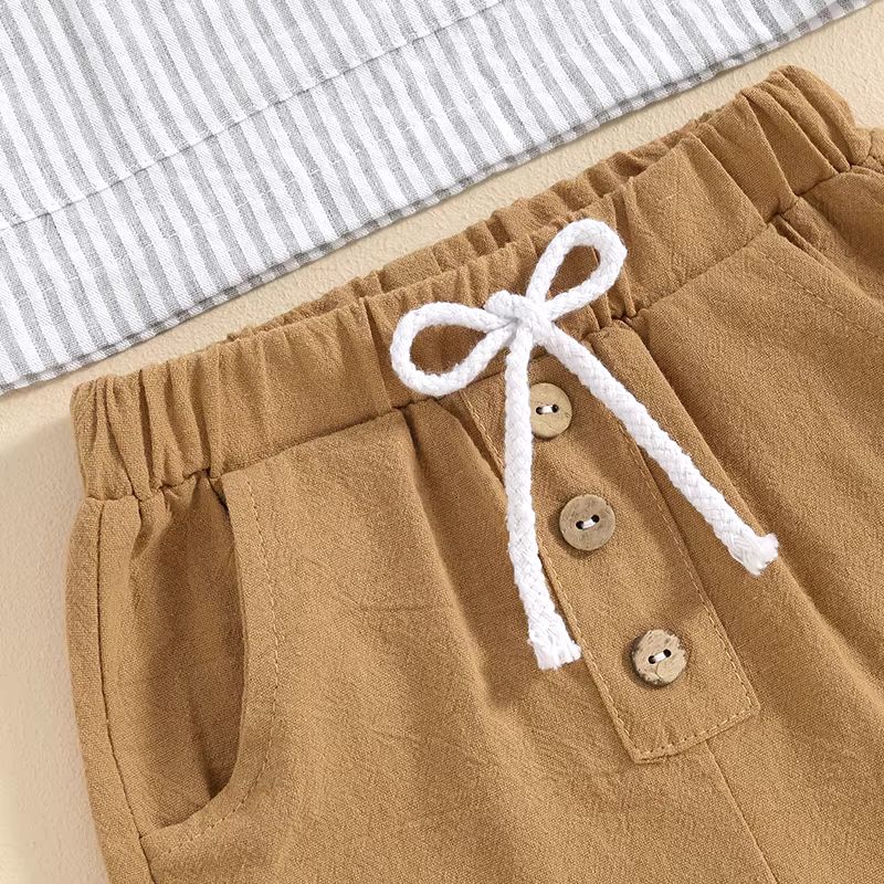 Conjunto menino listrado camisa/short, Conjunto infantil menino, conjunto infantil camisa/short, conjunto infantil de verão, conjunto infantil casual, conjunto infantil menino