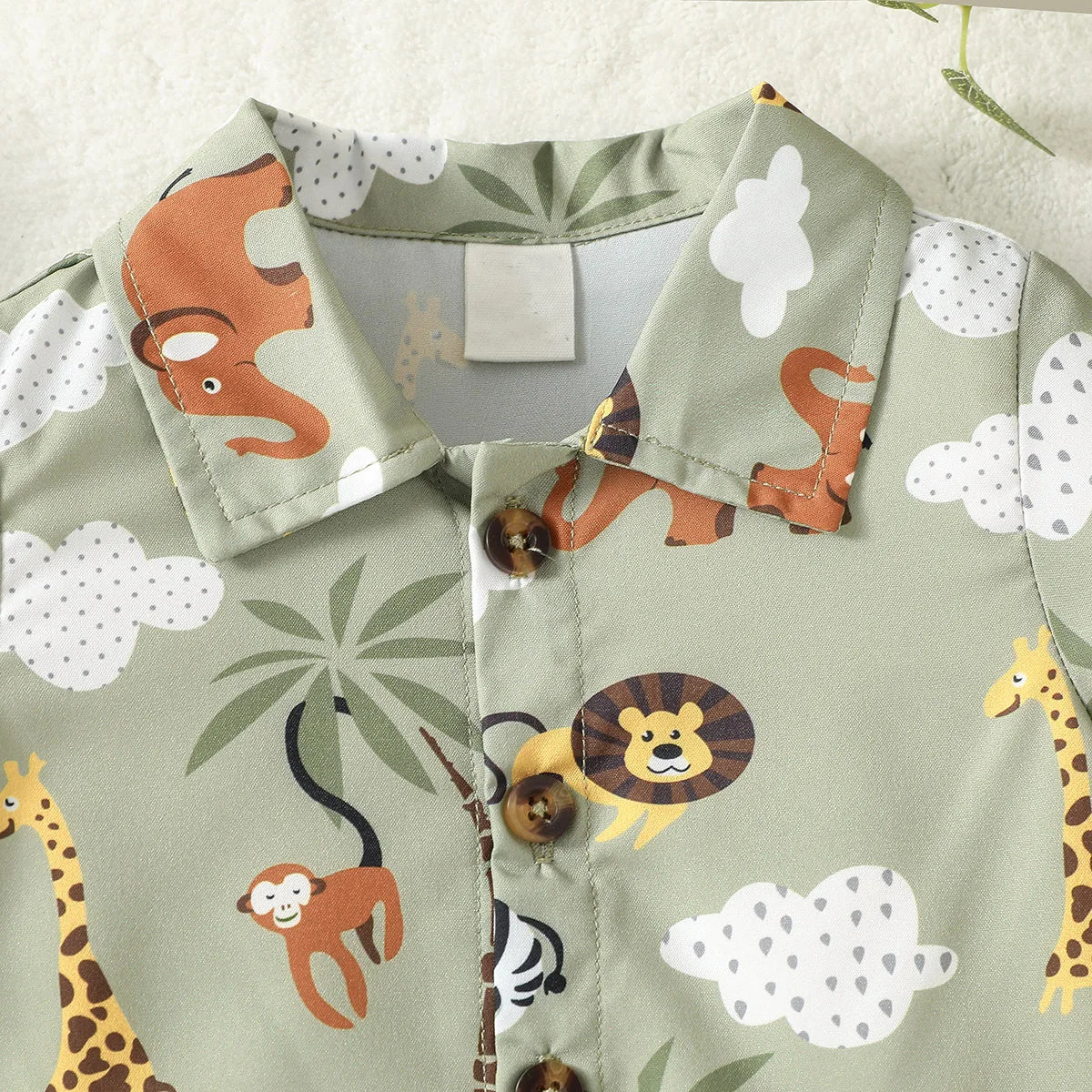 Conjunto infantil menino zoológico, Conjunto infantil masculino, conjunto infantil camisa/short, conjunto infantil, conjunto infantil casual, conjunto infantil menino