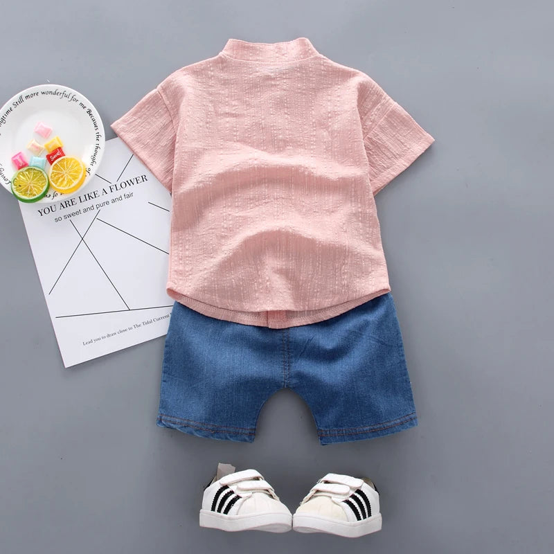 Conjunto infantil masculino cartoon, conjunto infantil camisa/short, conjunto infantil de verão, conjunto infantil casual, conjunto infantil menino