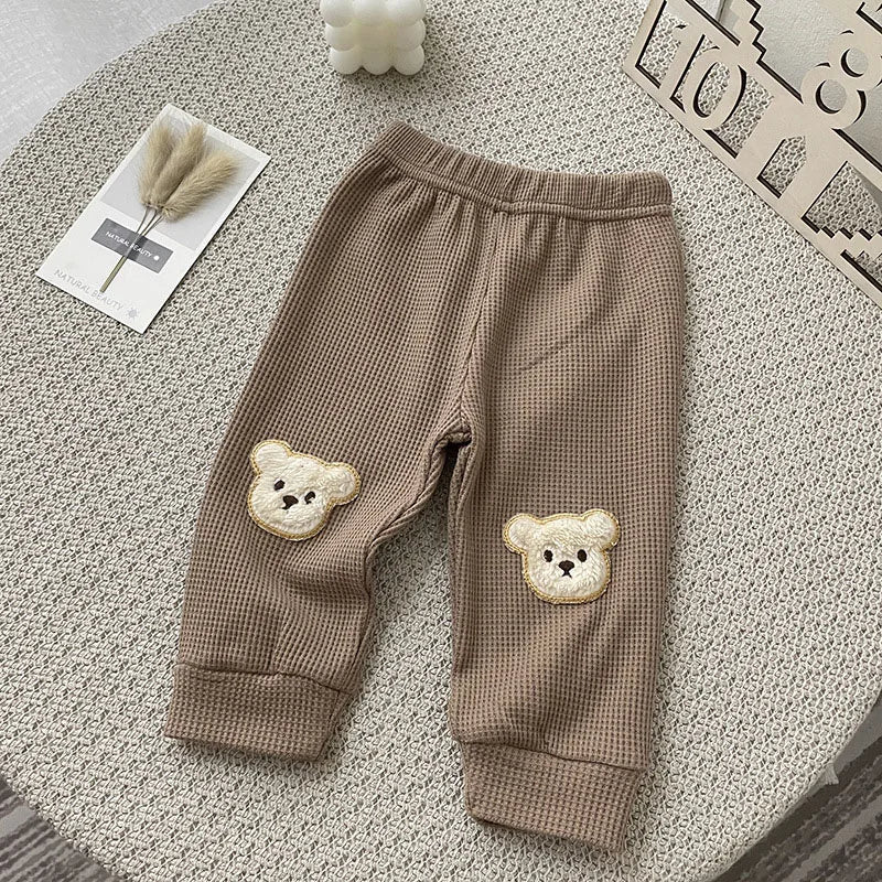 calça infantil menino, calça infantil masculino, calça infantil ursinho, calça para bebê de ursinho, calça para bebê casual