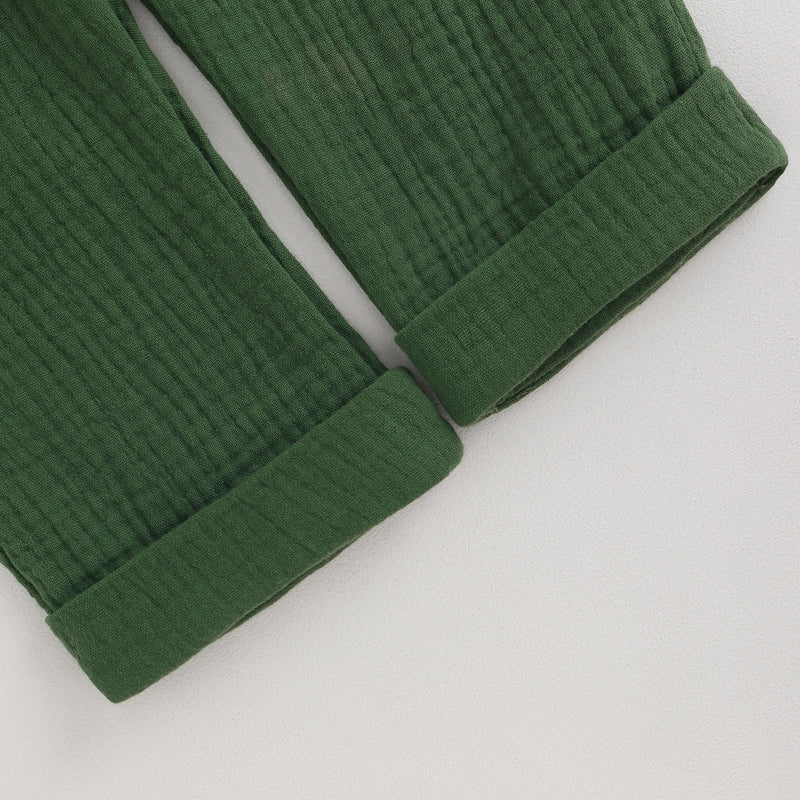 Conjunto infantil masculino verde, conjunto infantil camisa manga comprida/calça, conjunto infantil de verão, conjunto infantil casual verde, conjunto infantil menino verde