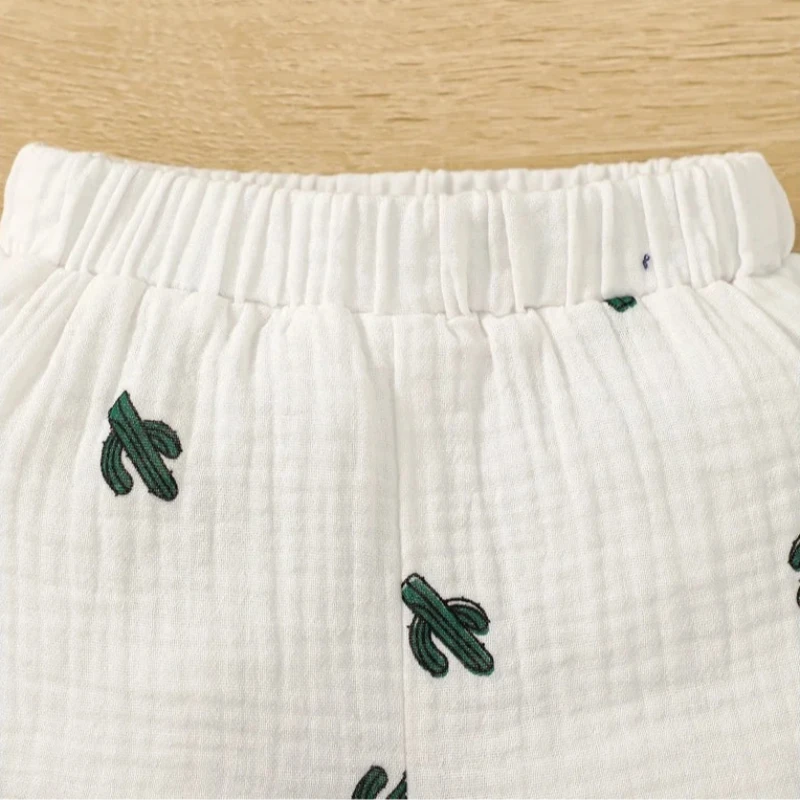 Conjunto Infantil Masculino Camisa/Short Casual Estampado Bambino