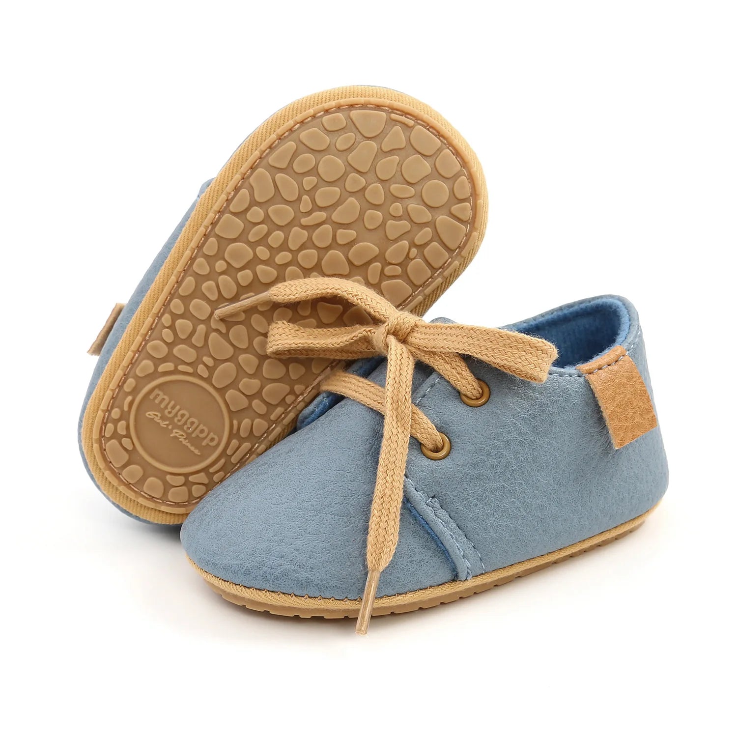 Tênis para Bebê Masculino Estilo Couro Bambino