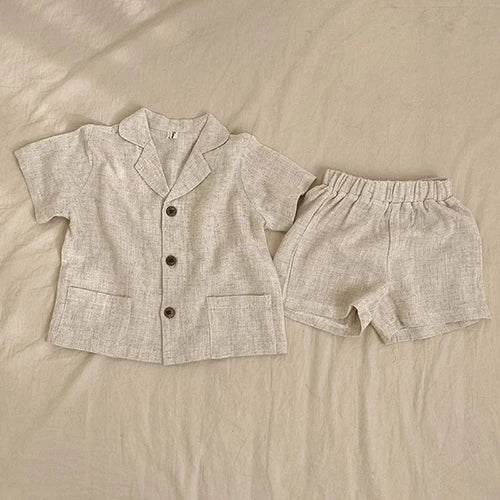 Conjunto infantil masculino, conjunto infantil camisa/short listrado, conjunto infantil de verão, conjunto infantil casual, conjunto infantil menino