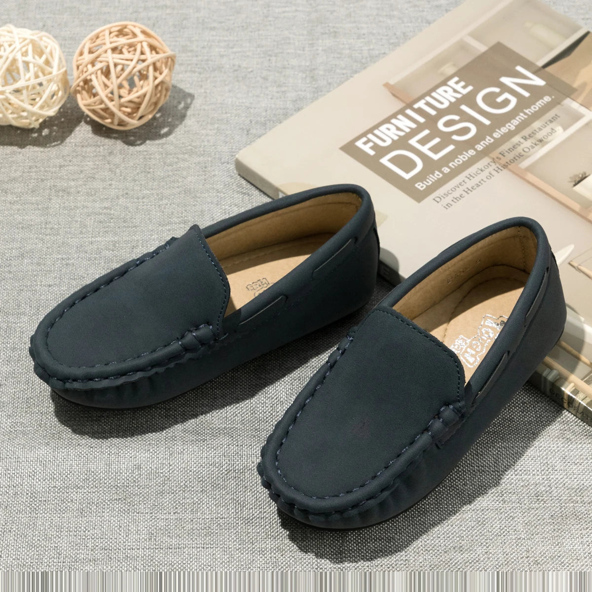 Mocassim Infantil, Mocassim de Couro Infantil, Mocassim Masculino Infantil de Couro