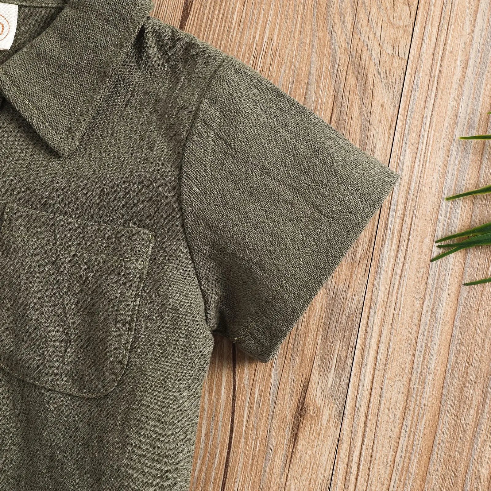 Conjunto infantil masculino, conjunto infantil camisa/short de linho, conjunto infantil de verão, conjunto infantil casual, conjunto infantil menino
