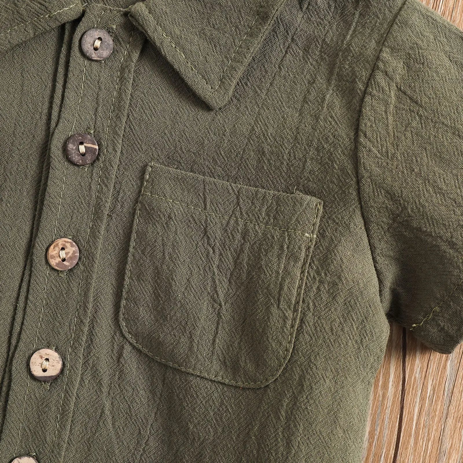 Conjunto infantil masculino, conjunto infantil camisa/short de linho, conjunto infantil de verão, conjunto infantil casual, conjunto infantil menino