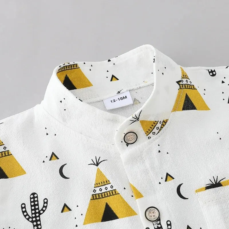 Conjunto Infantil menino deserto, Conjunto infantil masculino casual, conjunto infantil camisa/short deserto, conjunto infantil de verão, conjunto infantil casual, conjunto infantil menino