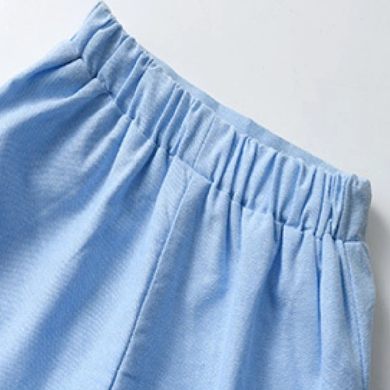 Conjunto Bebê Masculino Clássico Azul Bambino
