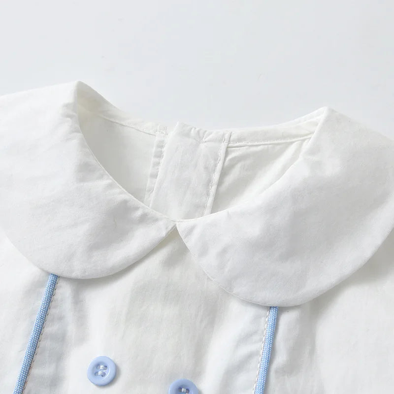 Conjunto Bebê Masculino Clássico Azul Bambino
