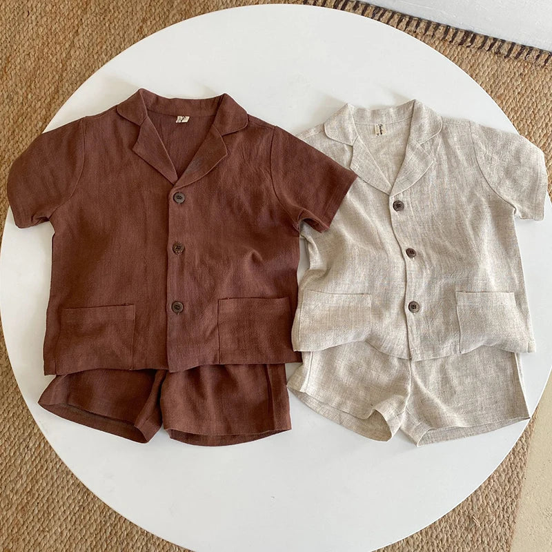 Conjunto infantil masculino, conjunto infantil camisa/short listrado, conjunto infantil de verão, conjunto infantil casual, conjunto infantil menino