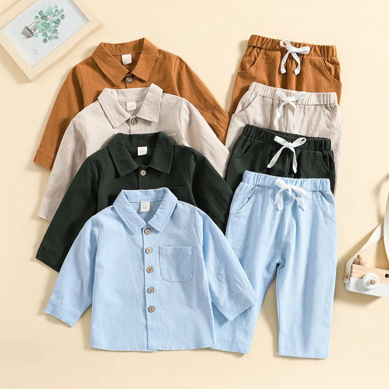 Conjunto infantil masculino, conjunto infantil camisa manga longa/calça, conjunto infantil de algodão, conjunto infantil casual, conjunto infantil menino