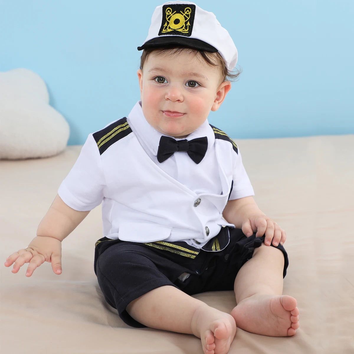 Conjunto Infantil Menino Bebê Marinheiro, Conjunto Infantil Masculino Marinheiro, Conjunto Infantil Bebê marinheiro