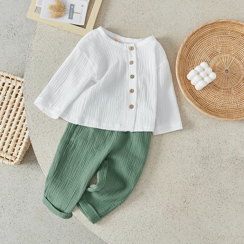 Conjunto infantil masculino verde, conjunto infantil camisa manga comprida/calça, conjunto infantil de verão, conjunto infantil casual verde, conjunto infantil menino verde