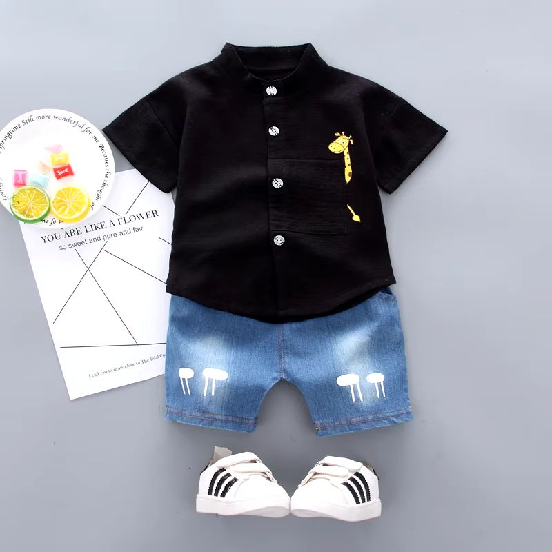 Conjunto infantil masculino cartoon, conjunto infantil camisa/short, conjunto infantil de verão, conjunto infantil casual, conjunto infantil menino 