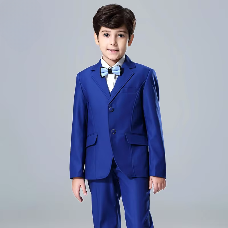 Terno Infantil, Terno Masculino Infantil, Terno Infantil completo, terninho, terninho azul, terno infantil azul