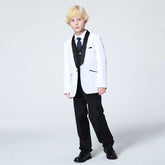 Terno Infantil Branco, Terno Infantil Masculino preto e branco, Terno masculino infantil