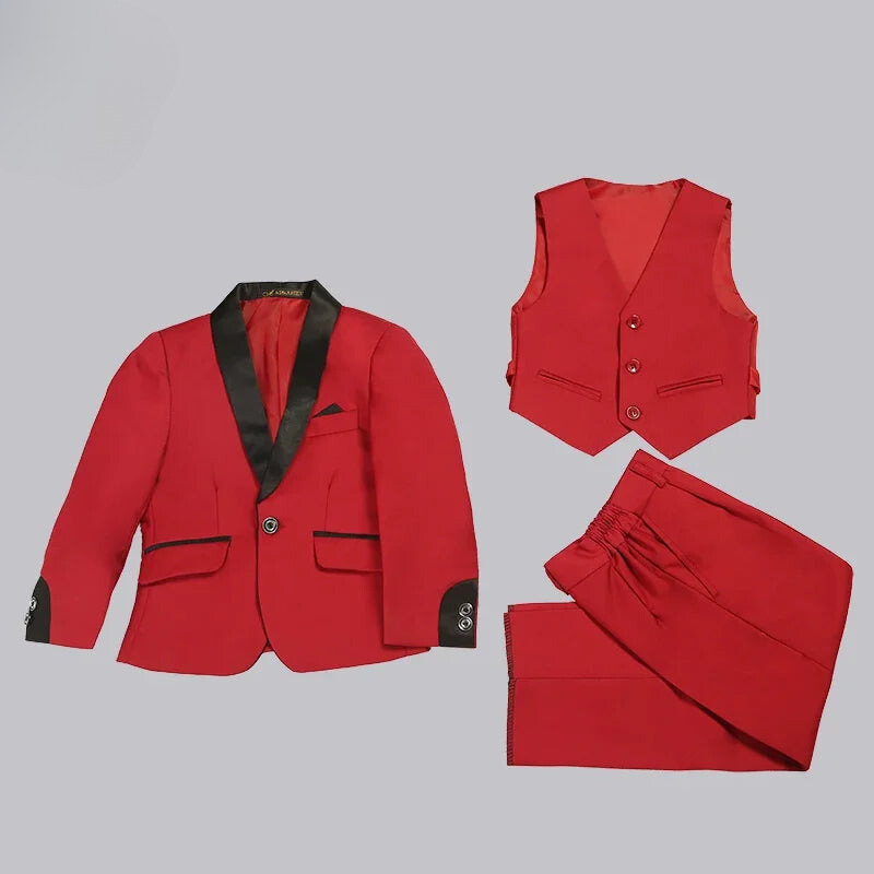 Terninho, Terninho Vermelho, Terno Infantil, Terno Infantil Vermelho