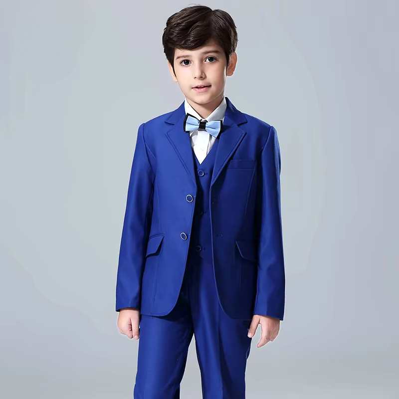 Terno Infantil, Terno Masculino Infantil, Terno Infantil completo, terninho, terninho azul, terno infantil azul