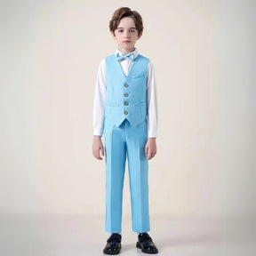 Terno infantil masculino, terno infantil menino, terno infantil masculino moderno, terno infantil slim, terno infantil azul céu, terno infantil azul claro