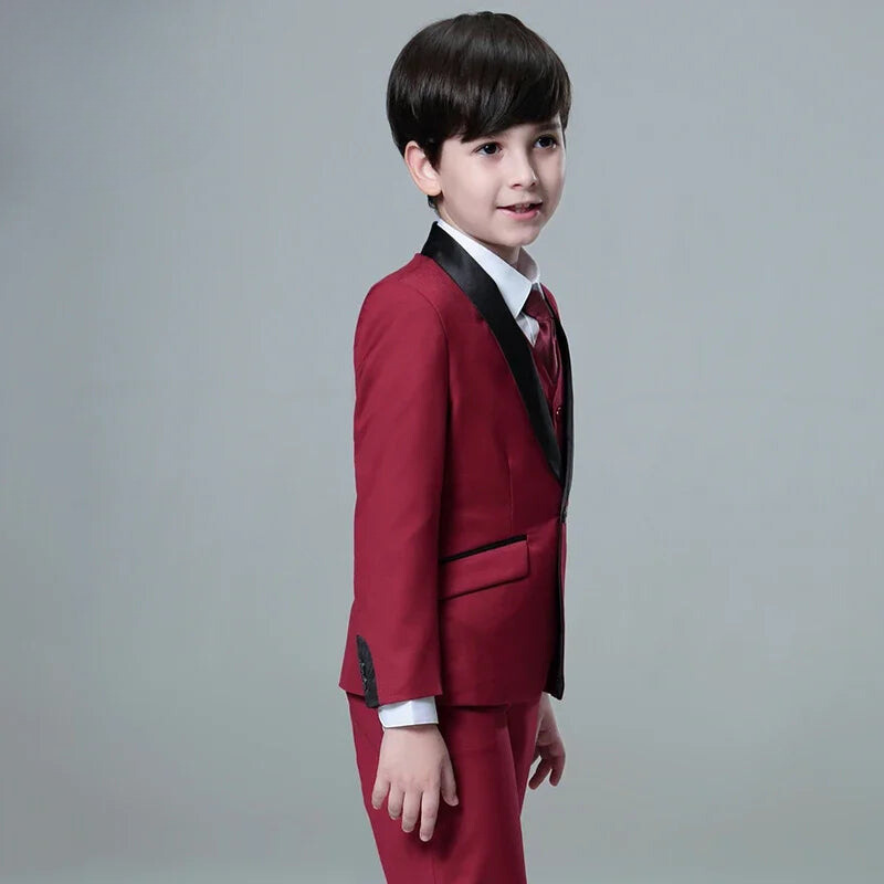 Terninho, Terninho Vermelho, Terno Infantil, Terno Infantil Vermelho
