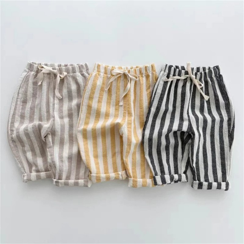 Calça infantil, calça infantil masculina, calça infantil listrada, calça infantil masculina larga, calça masculina listrada para menino, calça infantil de linho, calça de menino