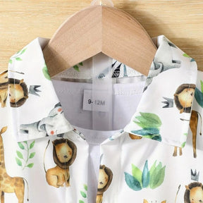 Conjunto Infantil menino animal, Conjunto infantil masculino casual, conjunto infantil camisa/short animal, conjunto infantil de verão, conjunto infantil casual, conjunto infantil menino