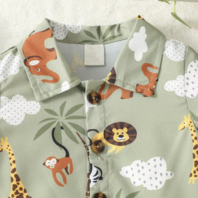 Conjunto infantil menino zoológico, Conjunto infantil masculino, conjunto infantil camisa/short, conjunto infantil, conjunto infantil casual, conjunto infantil menino
