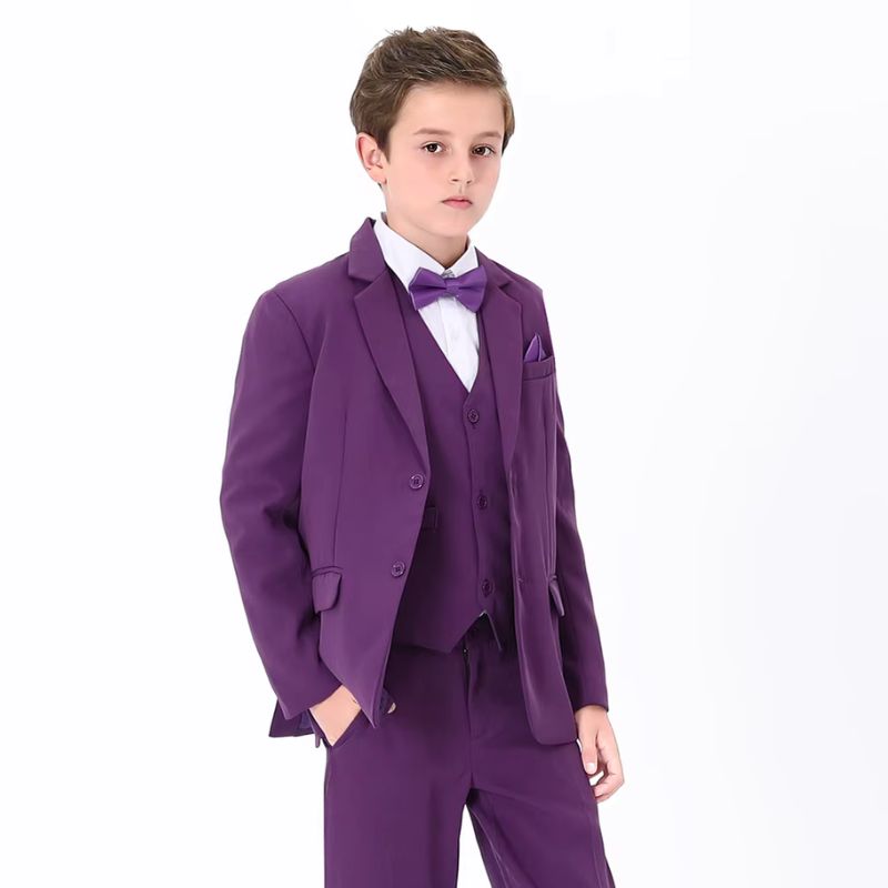 Terno Infantil Masculino Roxo, Terno Infantil Roxo, Terno Infantil menino, terno infantil roxo menino