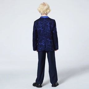 Terno Infantil Masculino, Terno Infantil Estampado Azul, Terno Masculino infantil, Terno masculino infantil azul marinho