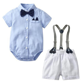 Conjunto Bebê Masculino Social Príncipe Bambino