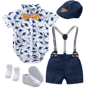 Conjunto Bebê Masculino Social Casual Elegance Bambino