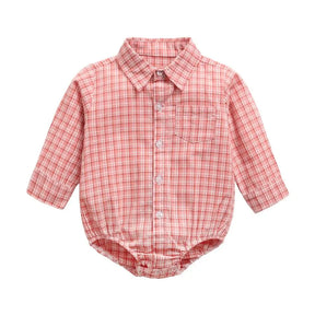 body bebê xadrez, body social bebê, camisa xadrez bebê manga longa, body infantil elegante, roupa bebê estilo social