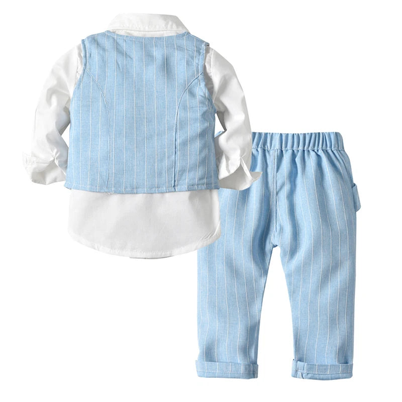 conjunto infantil masculino, roupa social infantil, conjunto menino elegante, conjunto azul infantil, roupa festa menino