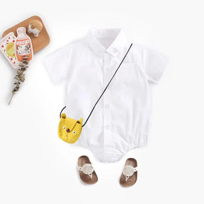 body camisa bebê masculino, body social bebê menino, roupa elegante bebê menino, body casual bebê, body bebê manga curta social

