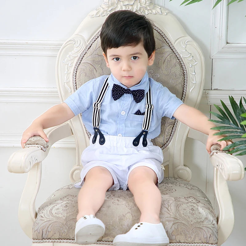 Conjunto Bebê Masculino Social Príncipe Bambino