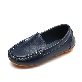 Mocassim Infantil Masculino Estilo Couro Bambino