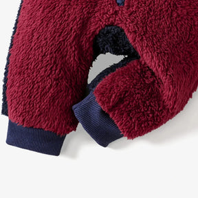 macacão bebe masculino, macacão bebe menino, macacão recém nascido, macacao de bebe, macacão bebê, macacão de inverno, macacão de pelúcia, macacão quente, macacão vermelho azul e branco