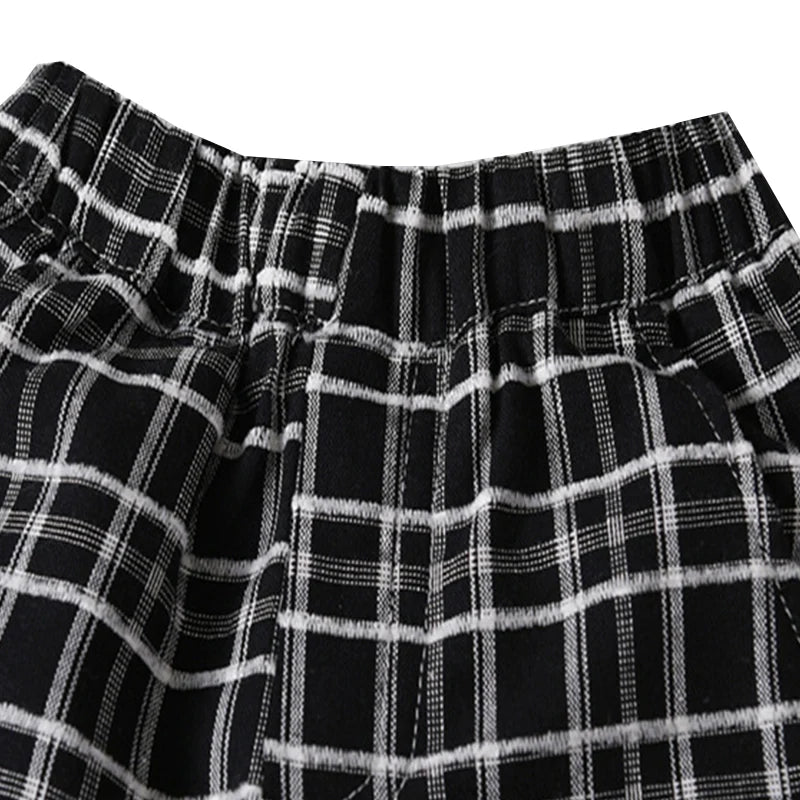 Conjunto Bebê Masculino Social Xadrez Classic Bambino