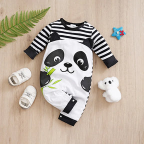 macacão bebe masculino, macacão bebe menino, macacão recém nascido, macacao de bebe, macacão bebê, macacão preto e branco, macacão panda, macacão de urso panda, macacão fofo, macacão de menino