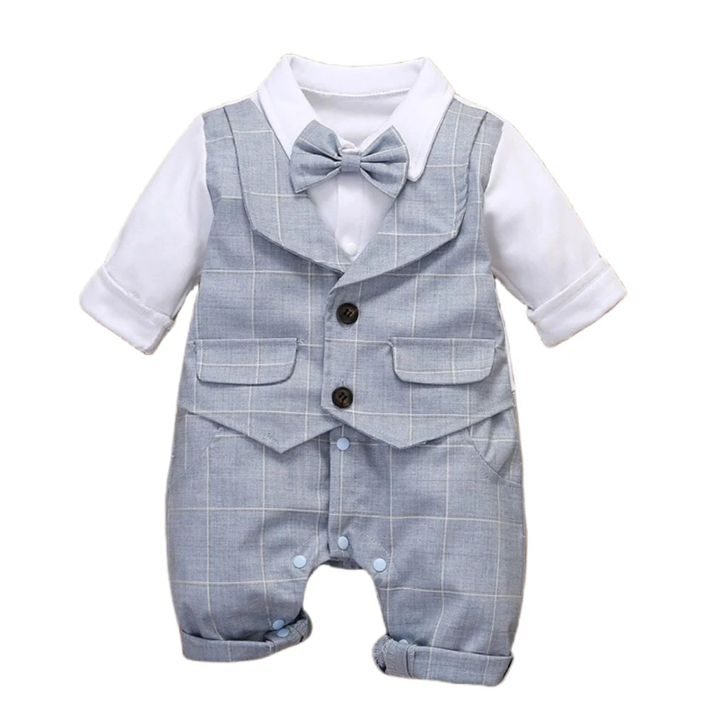 Macacão social bebê masculino, Roupa de festa bebê menino, Macacão bebê com colete, Roupa elegante infantil masculino, Macacão bebê para batizado