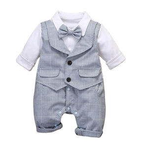 Macacão social bebê masculino, Roupa de festa bebê menino, Macacão bebê com colete, Roupa elegante infantil masculino, Macacão bebê para batizado